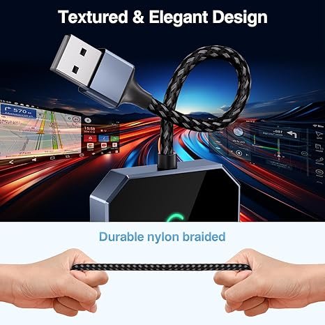 OEM ODM 2 In 1 Universal Usb Car Play Dongle Device Adaptateur Carro Smart Android Phone Wireless Carplay Adapter For Car Apple