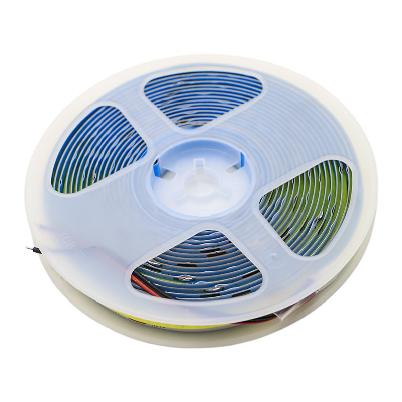 Color Consistence 258 Chips/m COB Led Strip 8mm PCB Width 10W/M Flexible COB/FOB LED Strip Kit