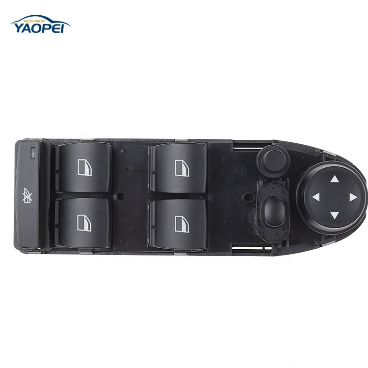 6131-9122-121 YAOPEI Window Lifter Switch Driver's Side for BMW X5:E70 2007-2013
