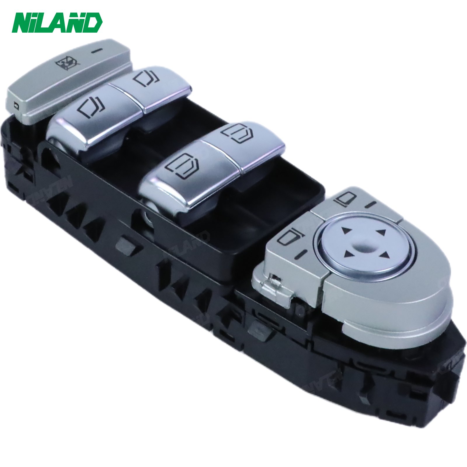 Niland Auto Parts Electric Window Lifter Control Switch Glass Regulator Switch Button Black OE 4479054203 for Mercedes Benz W447