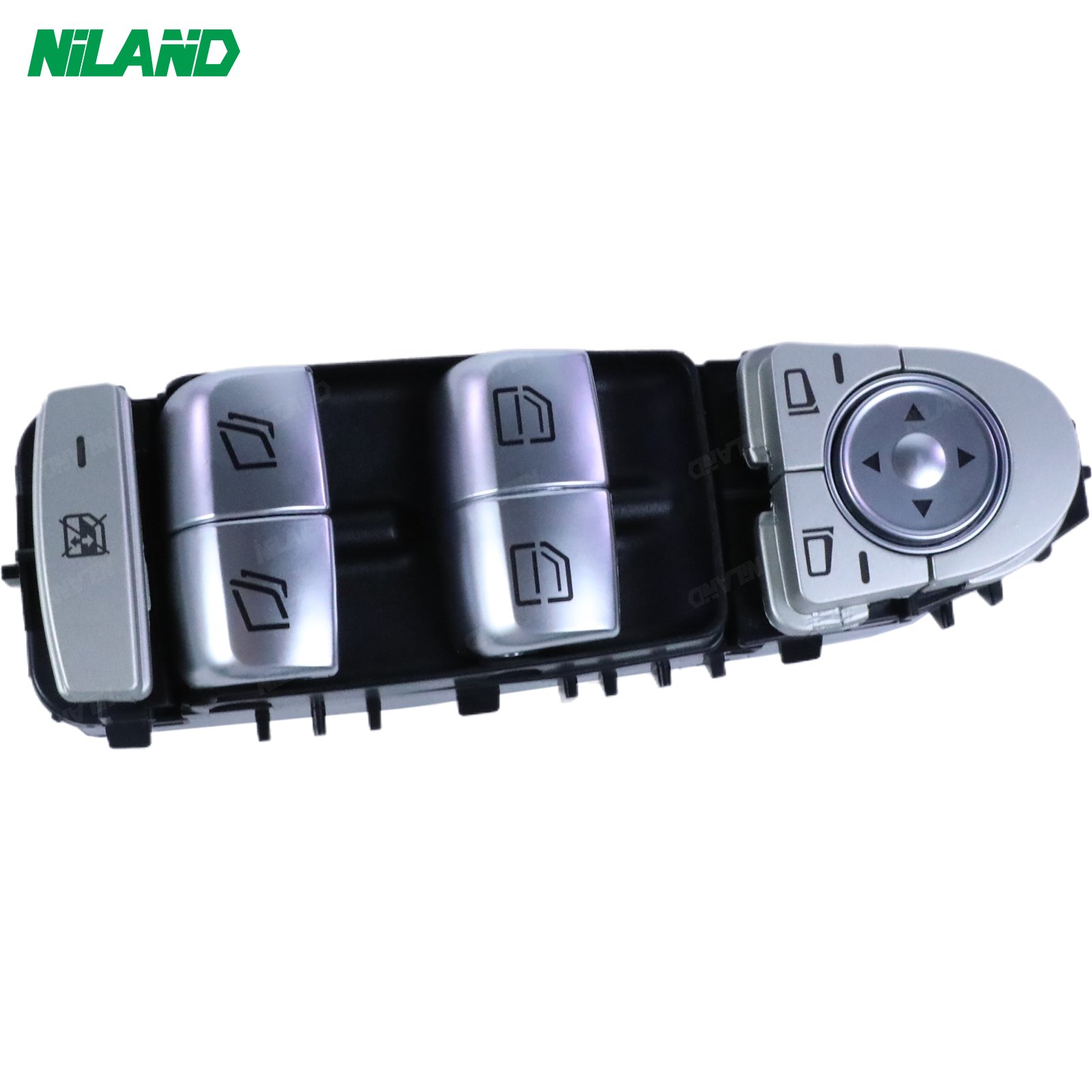 Niland Auto Parts Electric Window Lifter Control Switch Glass Regulator Switch Button Black OE 4479054203 for Mercedes Benz W447
