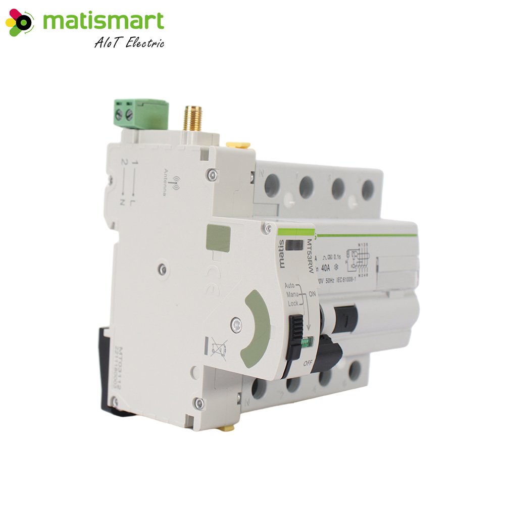 1p Smart Circuit Breaker Auto Reset with Rccb Tuya Circuit Breaker Smart Tuya Wholesale Price 4p Tuya Smart Wifi Mcb Switch