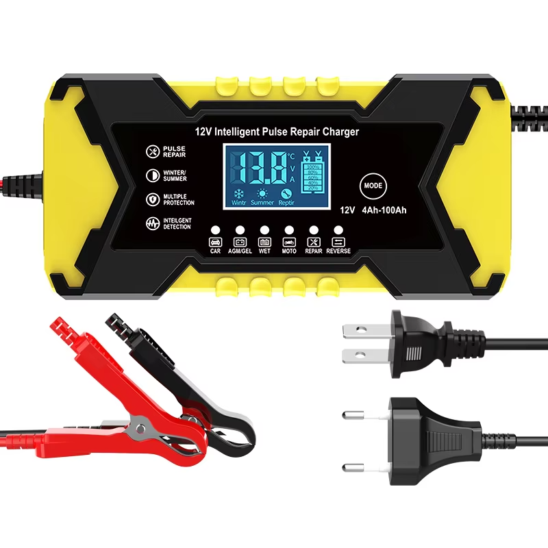12V Jump Box Car Battery Repairer Pack Multi-Function Car Repair Battery Charger 12v 48v 72v Car Battery Charger
