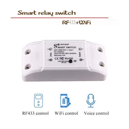 Smart Switch With Timing & Voice Control Mobile APP Remote Control WIFI Modifiable Parts Compliant With National Standards