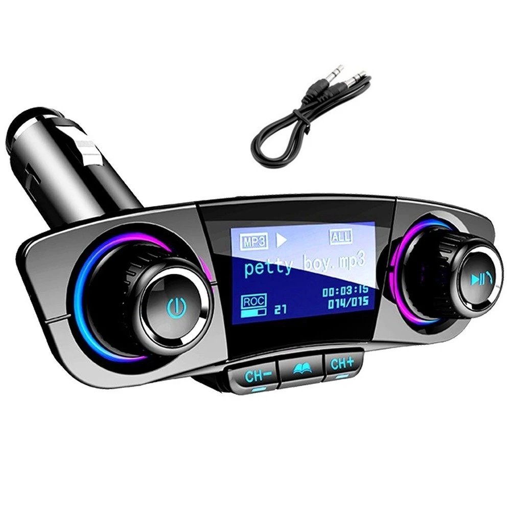 BT06 Upgrade Hands-free Bluetooth Car Mp3 Player USB 3.1A Fast Charger Bluetooth Adapter
