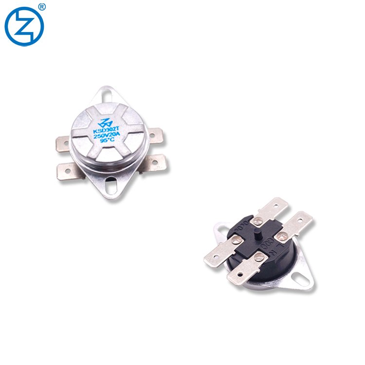 Auto Reset Manual Reset KSD301 KSD302 KSD305 KSD306 KSD307 Temperature Protector Thermal Switch Bimetal Thermostat