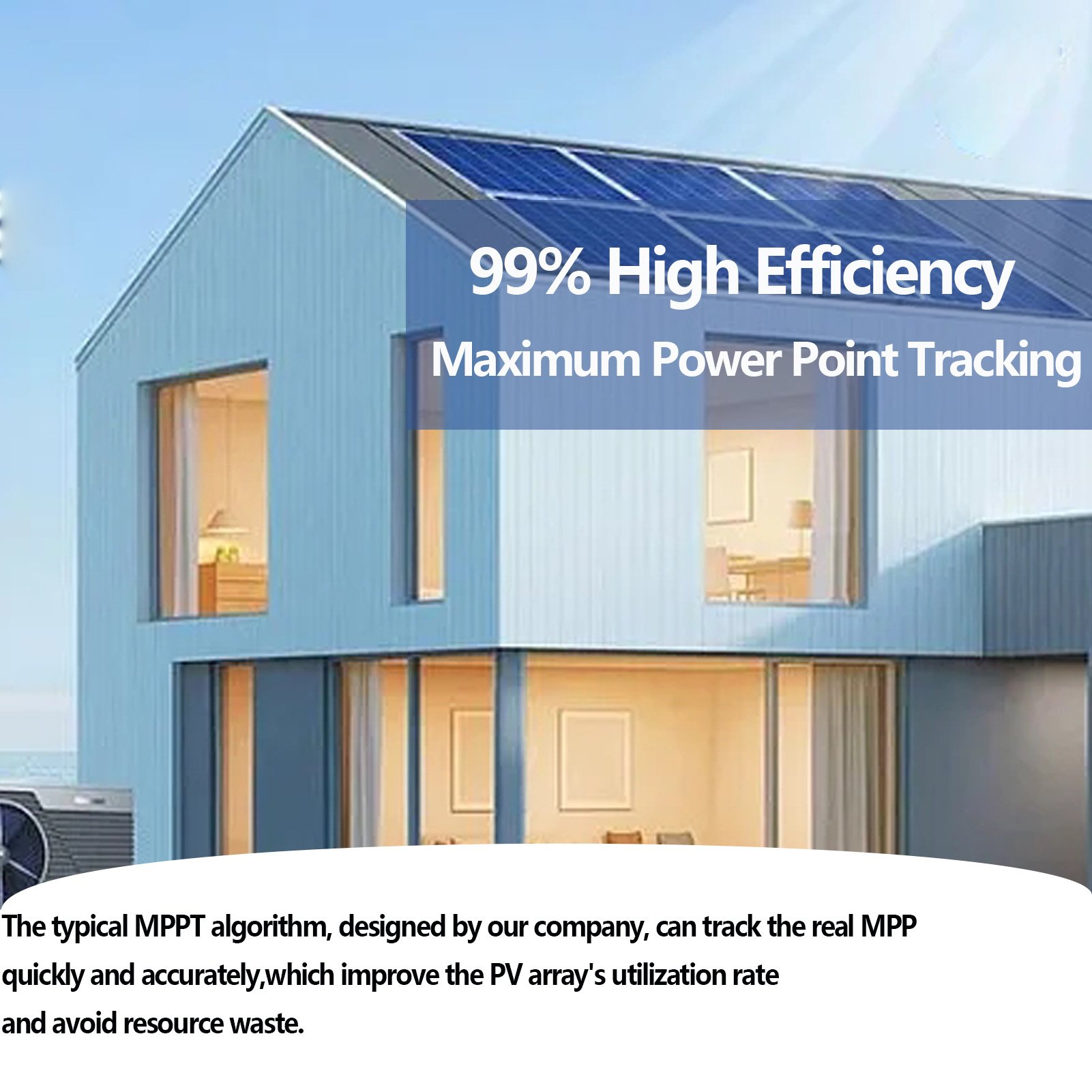 TINGEN 1000W Solar Grid Tie Inverter DC Input 22V-65V/45V-90V AC Output 95V-265V Auto Switch Solar Power Grid Tie