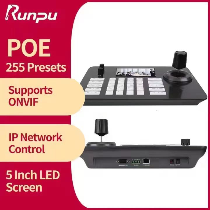 USD1198 Free Ship Broadcast Bundle G430= 3 Pcs 4K 30X PTZ Conference Camera hd Mi Lan Usb Poe AI Track+a Controller+poe Switch