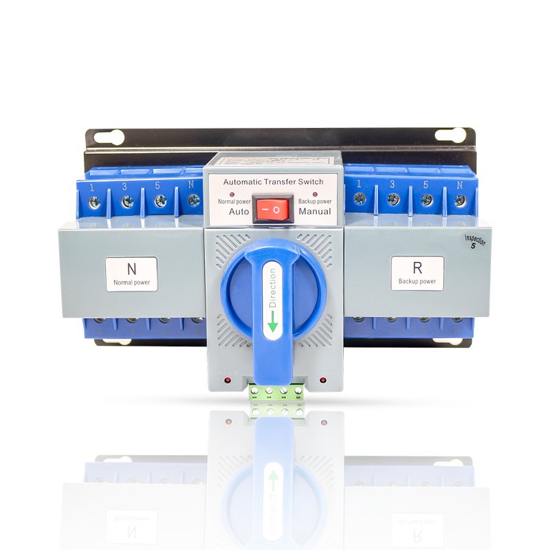 4 Pole 63A 630A Manual Auto Power Transfer Switch Supplier 2P 3P 4P Auto Changeover Switch