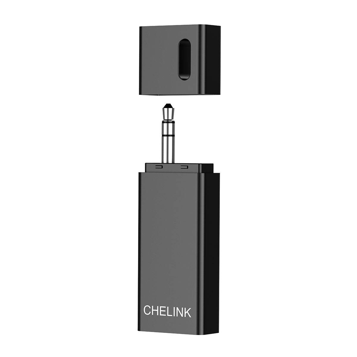 Car Kit Mini for Blue-tooth Hands-Free Wireless Portable 5.0 Music Audio Aux Adapter for Car Kit Audio System/Home Stereo