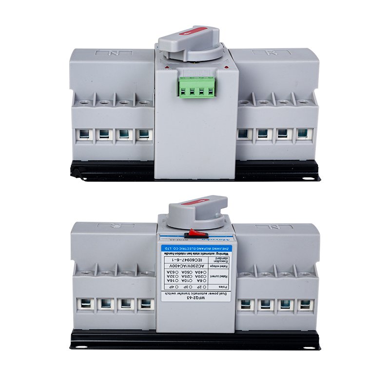 Ats Switch Automatic Transfer Mini Dual Power Automatic Transfer Switch 4p Cb Manual Auto Control Switch