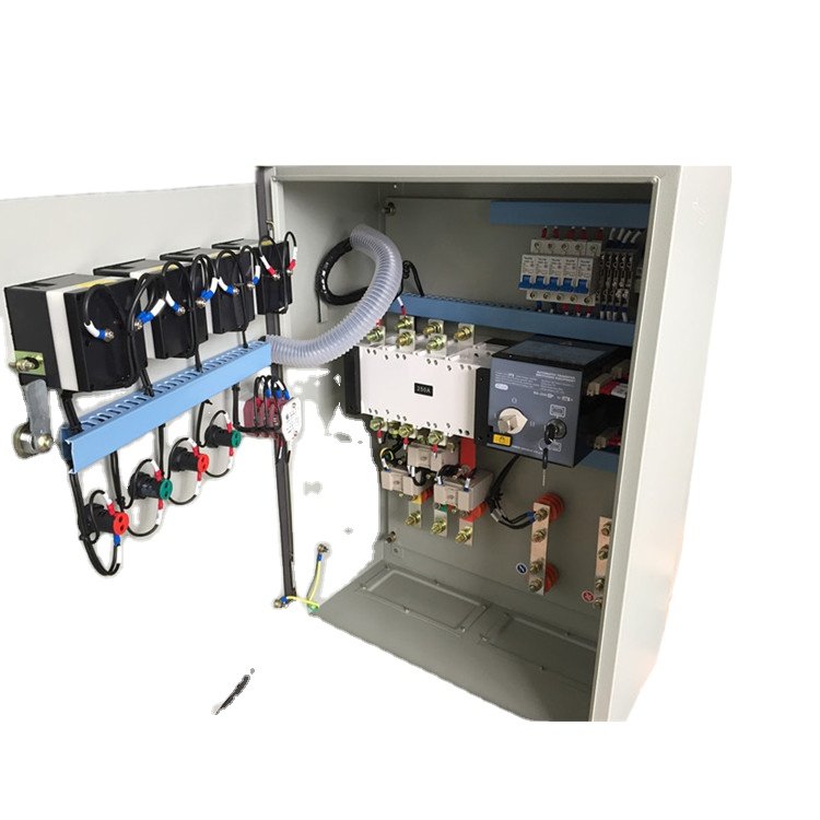 YUYE YES1-250GA IEC Standard 3 Phase Dual Power Manual/Auto Changeover Transfer RCM JIG Switch (ATS) for Diesel Generator Power