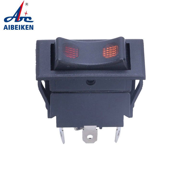 IBA-36 High Quality ON-OFF 3 Pin Terminal Control Automotive Switch Green Red Blue Auto Switch