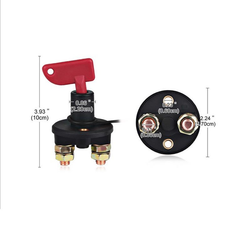 Universal Car Auto Battery Link Terminal Quick Cut-off Disconnect Switch Auto Car Battery Cut-Off Switch