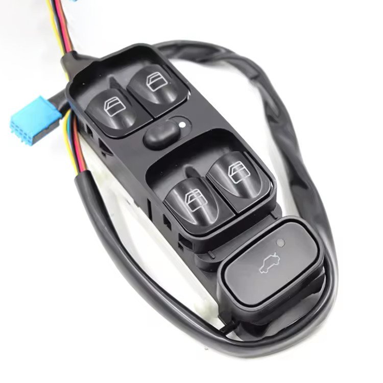 2038210679 A2038200110 Front Window Switch Control Button New ABS Material Passenger Left Hand Side for Mercedes Benz W203