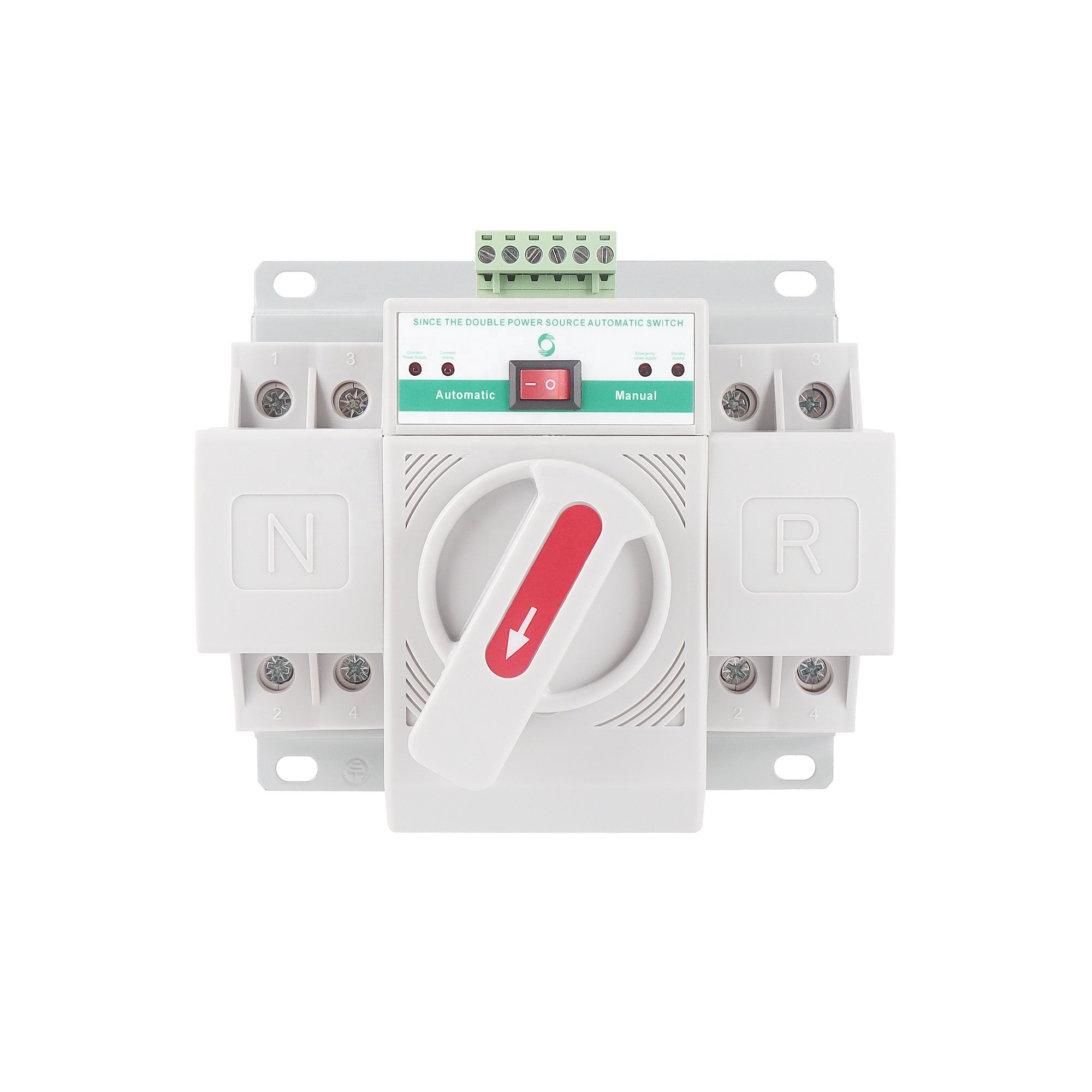 XLQ2 Single Phase Generator Manual Electrical Changeover Switch 2P 63A ATS 220V Automatic Transfer Switch Changeover Switch