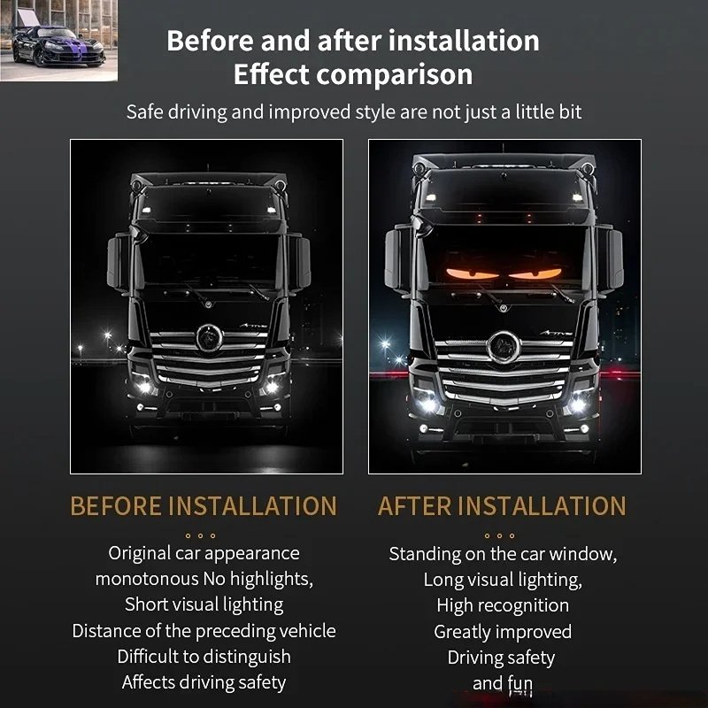 Hot Selling 70x173mm Flexible Pixel Display Screen Bluetooth APP Control LED Car Window Sticker Sign Matrix Panel