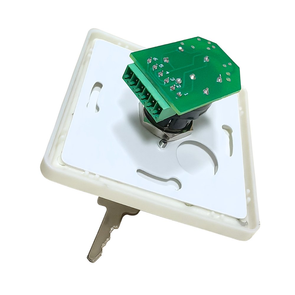 LUJING ES200 Automatic Door Key Switch With 5 Position Functional Program Switch
