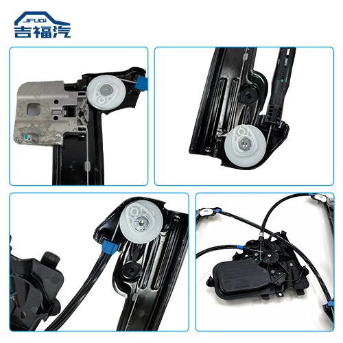 JIFUQI Front Left Window Regulator With Motor 1616442-00-A for Tesla Model 3 Highland