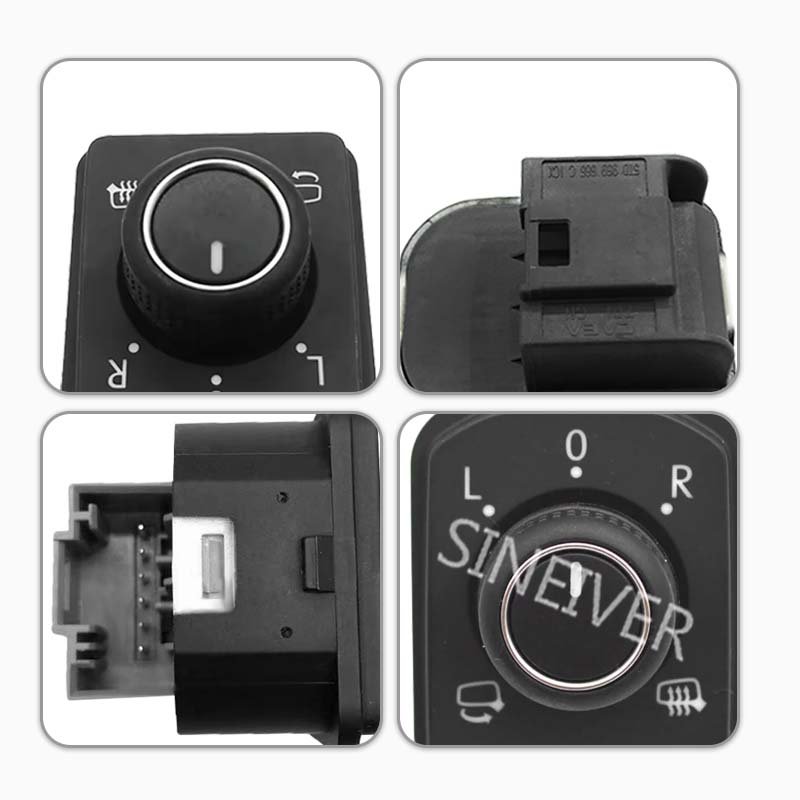 Suitable for Tiguan Passat Touran 5td 959 565 C Electric Rear View Folding Side View Switch