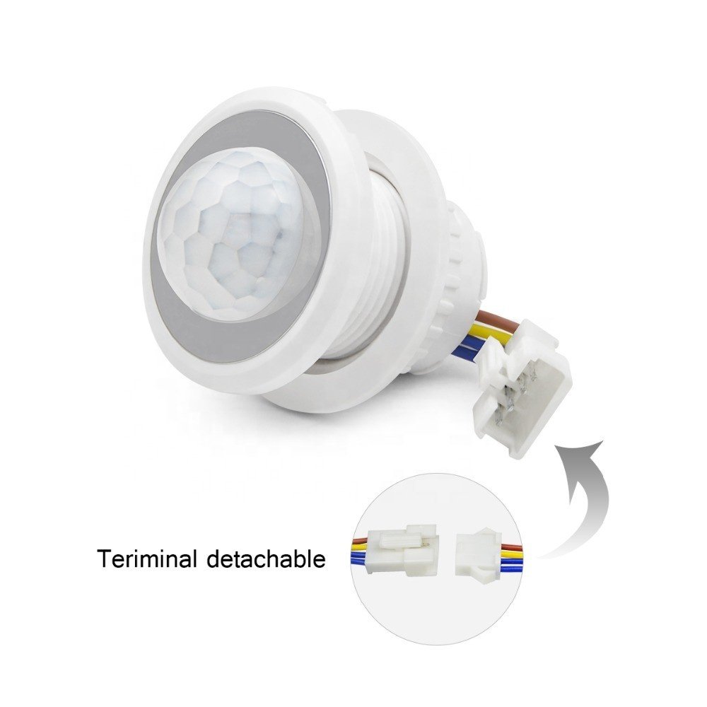 PIR Infrared Motion Sensor Switch Delay Adjustable 110V-220V High Sensitivity Auto Switch Detector Light Switch