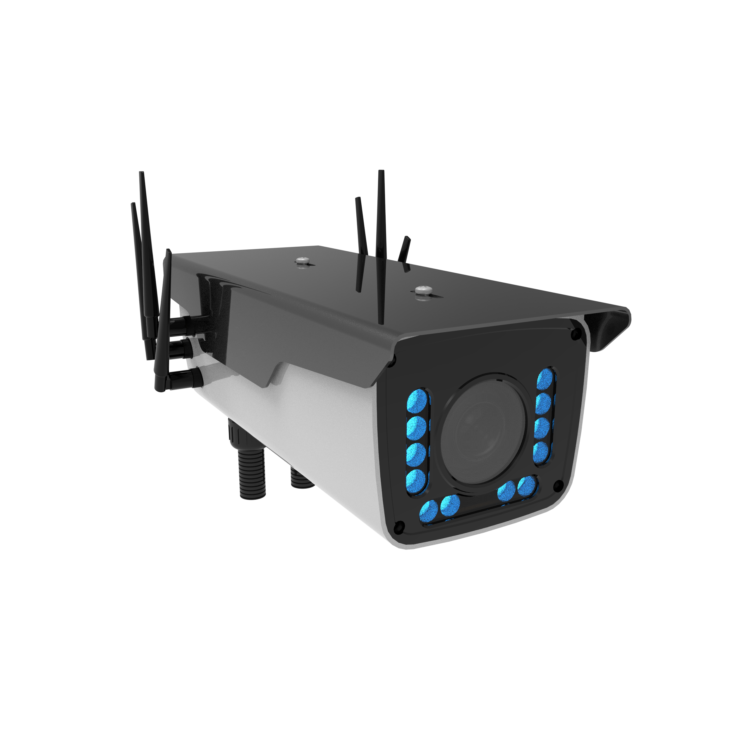 Yeacomm C420 Wireless 5G 4g HD Camera RTU Industrial-grade LoT Night Vision Auto Switch IP Camera DIN-rail Ethernet Interface