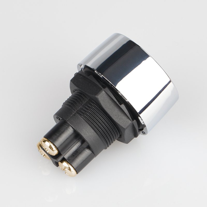 Dc 12V On/Off Red Led Light Car Vehicle Truck Race Push Switch Button Start Engine Starter Switch Car