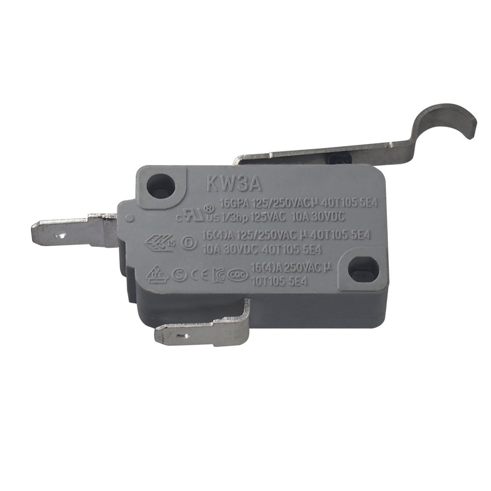 DONGNAN KW3A Normally Open Push Button Switch SPST Basic Microswitch Micro Switch High Temperature Safety Switch