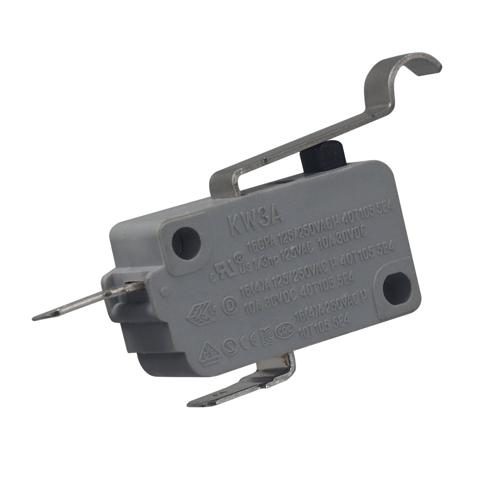 DONGNAN KW3A Normally Open Push Button Switch SPST Basic Microswitch Micro Switch High Temperature Safety Switch