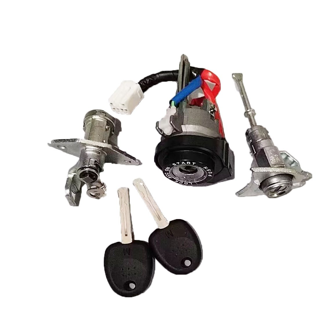New Steering Lock Barrel Key Set for Hyundai Ignition Switch for Kia 81905-4Q000 819054Q000