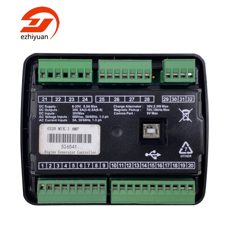 Automatic Transfer Switch Controller Diesel Generator Control Module ATS for Power Systems 220V Auto Start Stop DSE4520MKII
