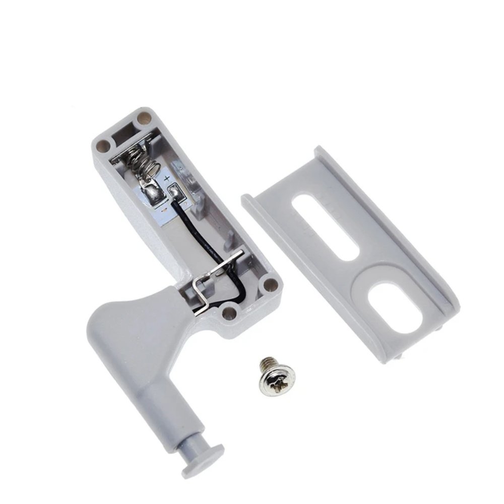 Universal Inner Hinge Led Sensor Lamp 0.3w Cabinet Wardrobe Cupboard Door 3 Leds Night Light Auto Switch On/off Bulb