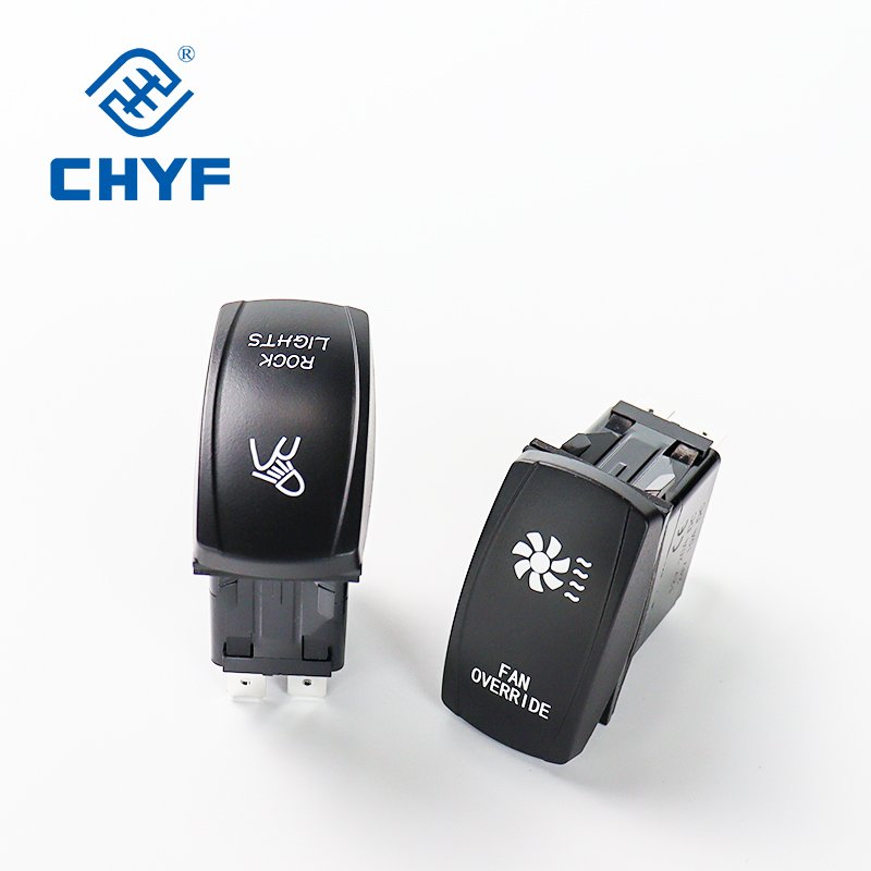 CHYF 24V Backlit LED ILLUMINATED Rocker ON-OFF Carling Switch 20A 12V Car Boat Marine Auto Switches