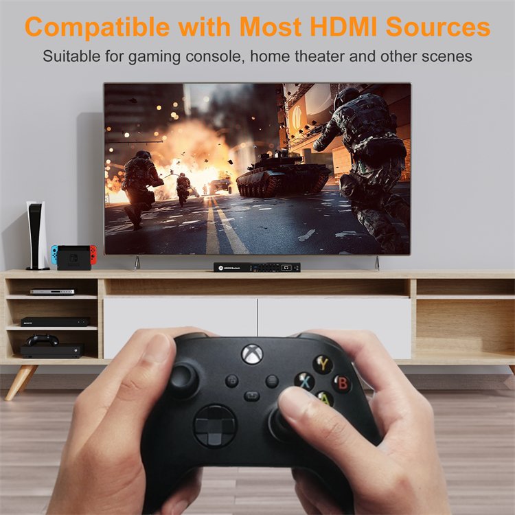TESmart 16x1 Video Selector With EDID Emulators for Monitoring Hot Plug IR LAN RS232 16 Port HDMI Switcher