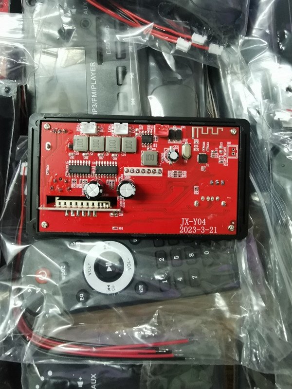 100W amplifier MP3 player decoding board DC 12V supports call recording BT 5.0 car FM radio module supports TF USB AUX 3.5 WAV