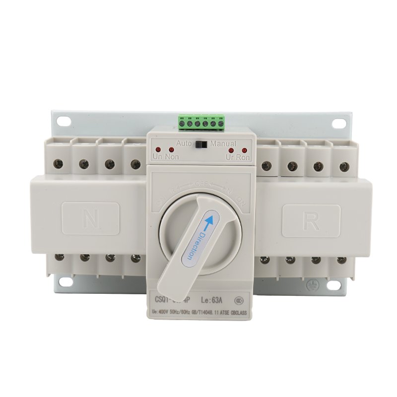 CNCSGK 4P 4 Pole 2P 2 Pole Dual Power Manual Controller 63A 63 Amp Changeover Auto Automatic Transfer Switch Generator