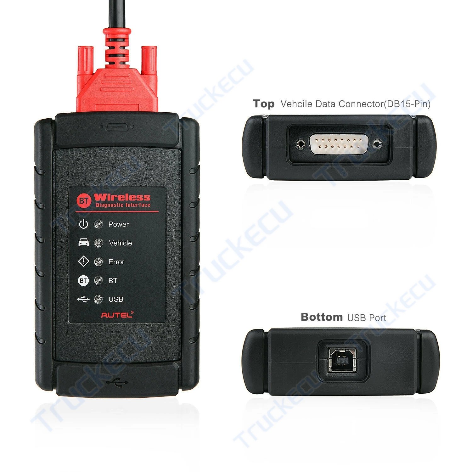 For Autel VCI Wireless Diagnostic Interface Communication Adapter MaxiSys Pro MS908S MS908 Mini MaxiCOM MK908P BT USB INTERFACE