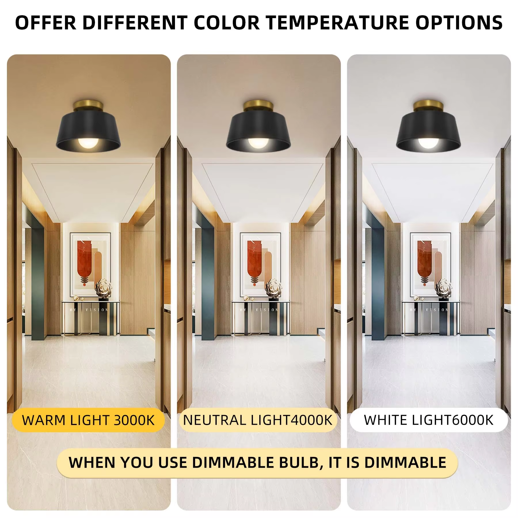 Gold Decorative Modern European Style Round Led Ceiling Lamp Fixture for Bedroom Downlights/Ceiling Lights/Led Ceiling Light