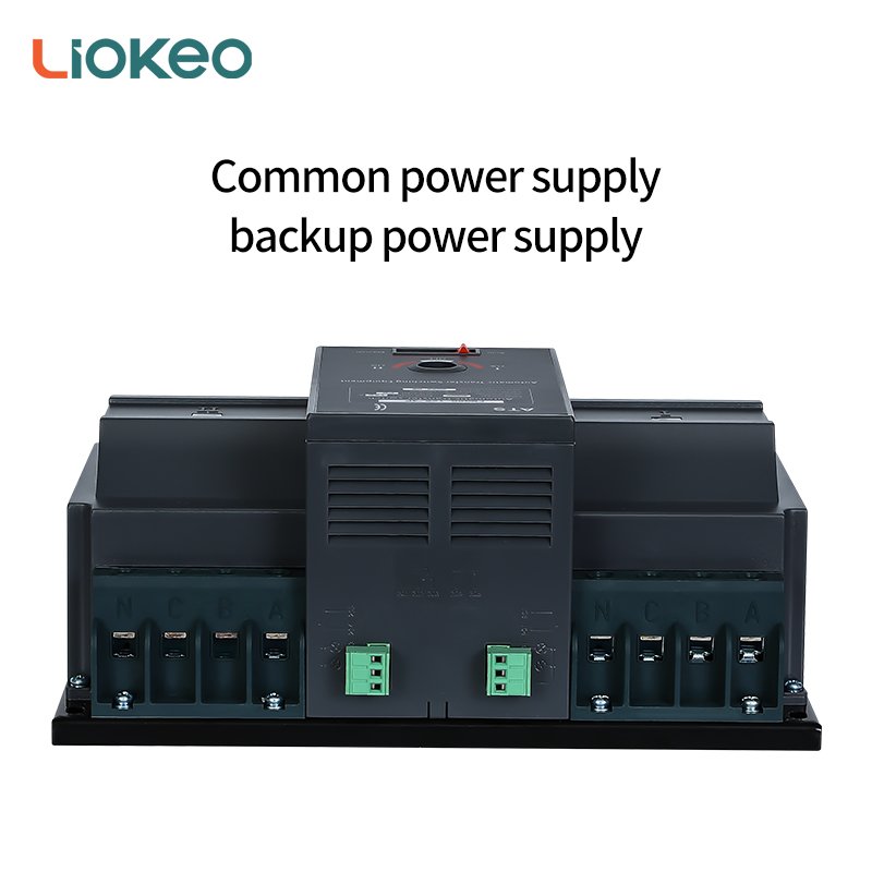 High Quality 125A/4P 380v Copper Iron Circuit Breaker Dual Power Automatic Transfer Switch
