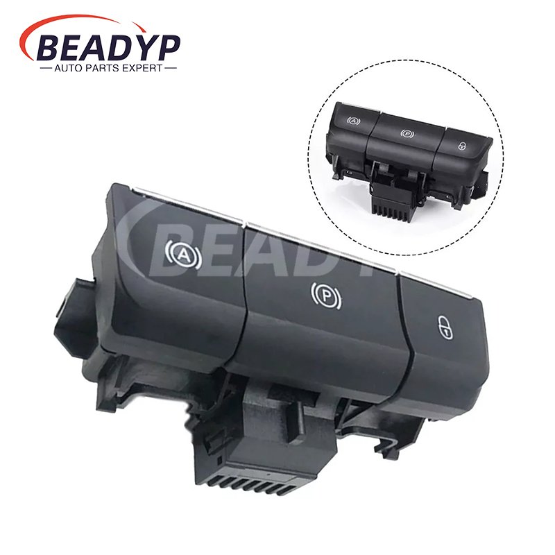Auto Hold Parking Brake Central Lock Switch 3V0927225B for Skoda Superb MK3 B8 (3V) 2016 -2022