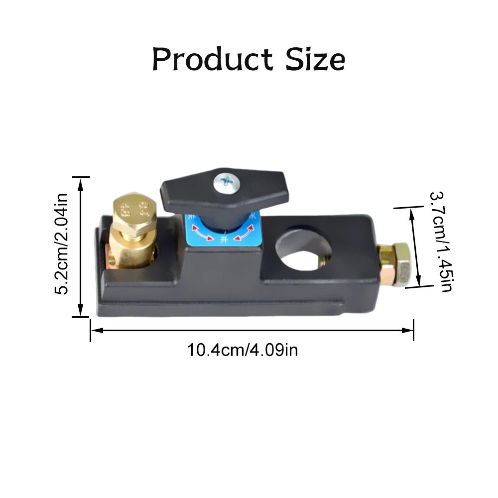 12V/24V Car Battery Disconnect Switch Isolator Power Cut Off Kill Switches For RV ATV Boat Car Truck Auto Yacht