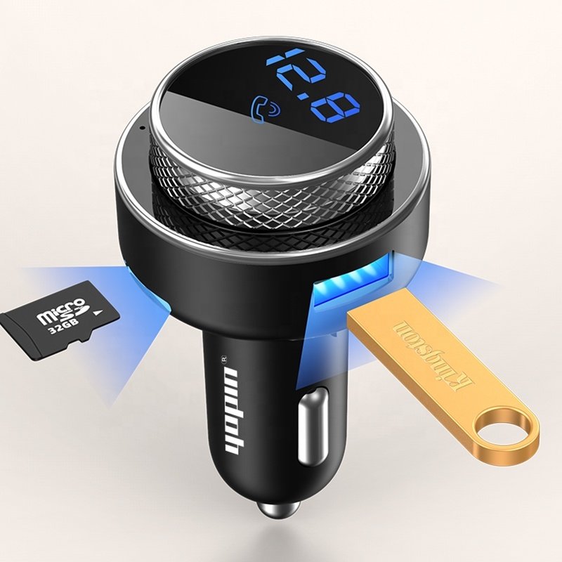 Best Selling Product bluetooth Handsfree Car Kit Car Fm Transmitter bluetooth Car Charger
