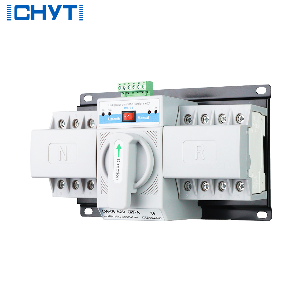 220 Voltage Regulator Auto Switches Ats Change Over Protector Changeover 12V Manual Auto Transfer Switch