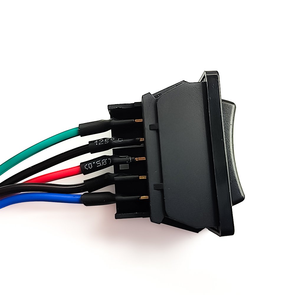 Manufacturer High Quality Waterproof Black K153 12v 16A Auto Switch Car Universal Window Switch