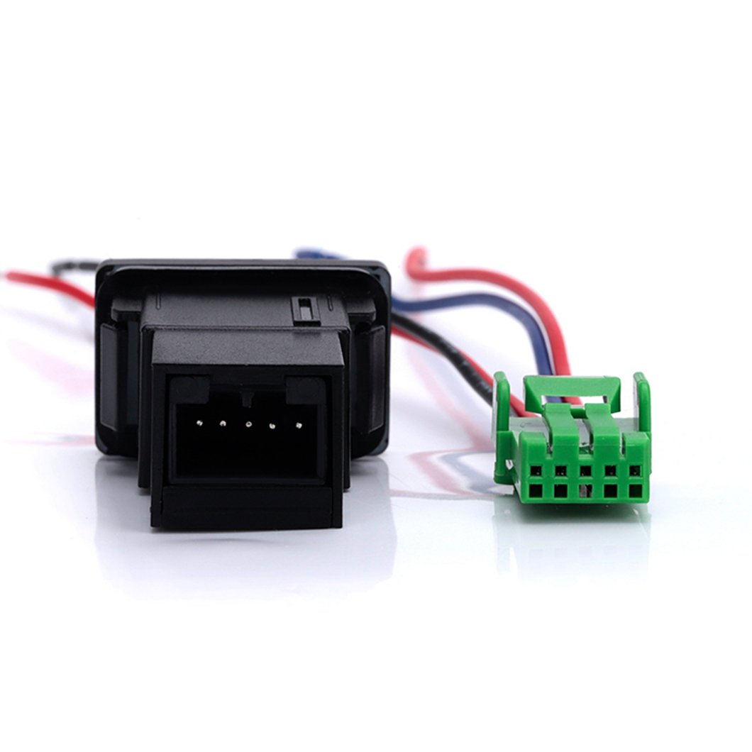 Factory Supply ON-OFF Momentary Car Reverse Light Control Switch 33*22.5mm Flat Mini Auto Push Button Switch