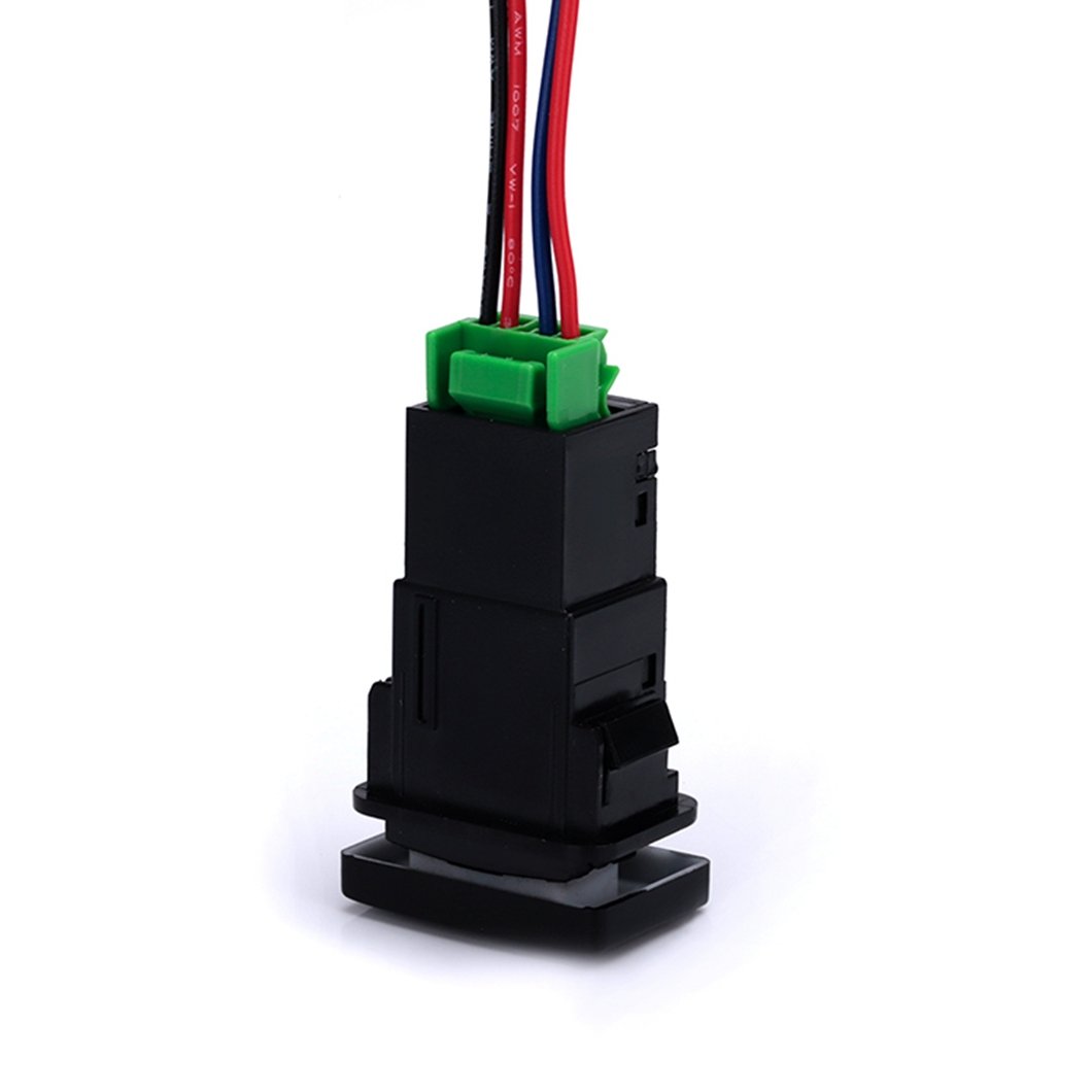 Factory Supply ON-OFF Momentary Car Reverse Light Control Switch 33*22.5mm Flat Mini Auto Push Button Switch