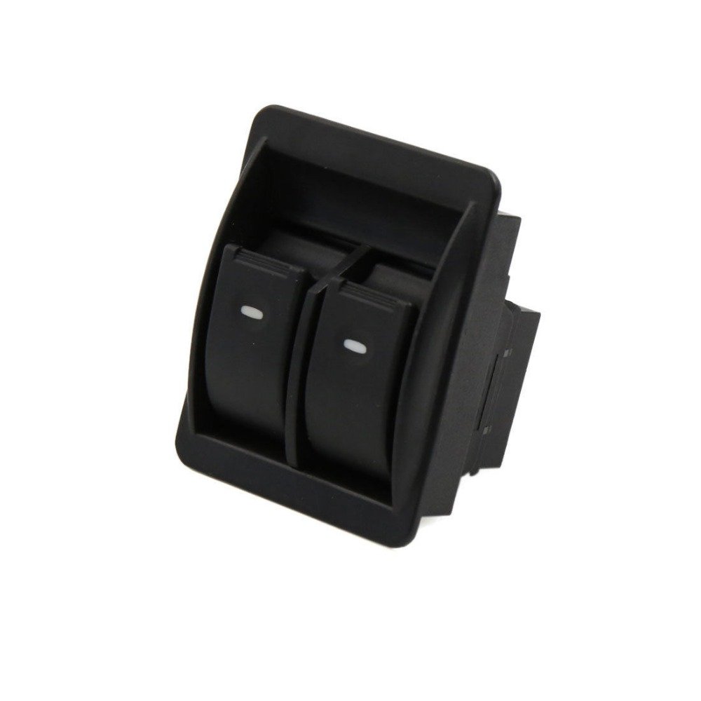 Auto Electrical System 12V 10 Pins Double Button Electric Power Car Window Master Control Switch With Board