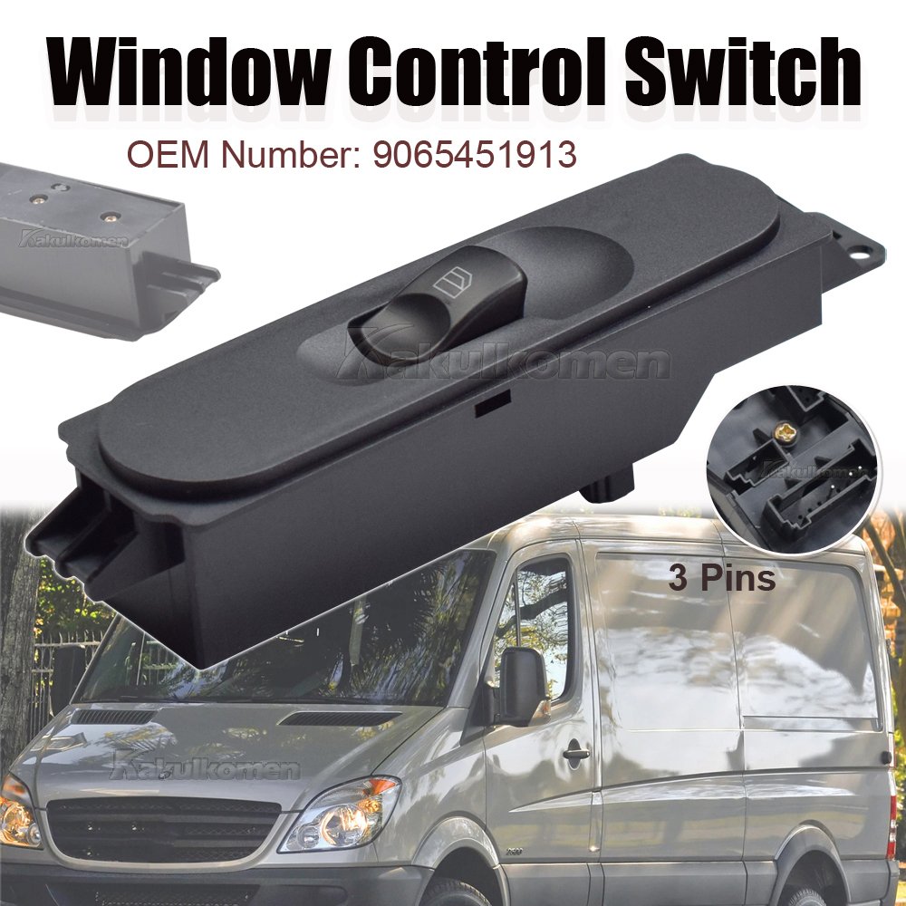 9065451213 9065451513 Power Window Control Switch Car 9065451913 A9065451213 A9065451513 for Mercedes Sprinter W906 VW Crafter