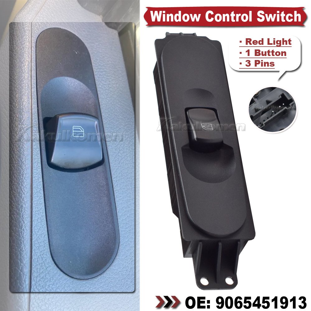 9065451213 9065451513 Power Window Control Switch Car 9065451913 A9065451213 A9065451513 for Mercedes Sprinter W906 VW Crafter