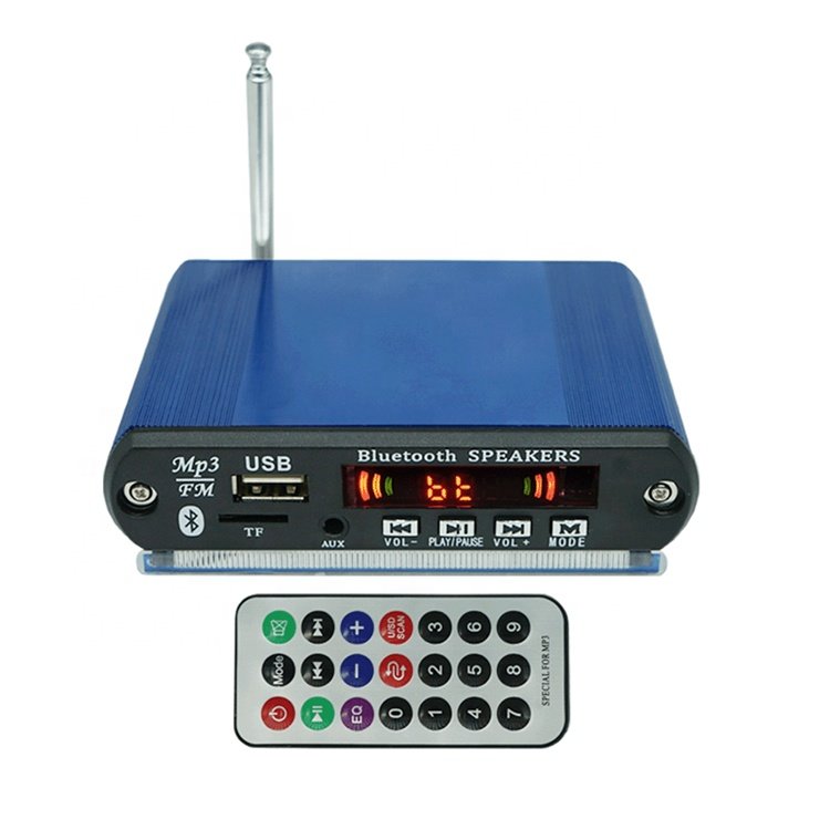 747D Car Audio USB Bluetooth MP3 Player Module Kit FM Radio Folder Record MP3 Decoder Board Music Box